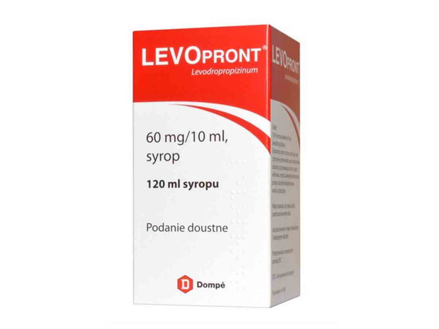 Syrop na kaszel suchy, Levopront