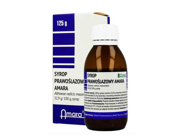 Syrop na kaszel suchy, Syrop prawoślazowy