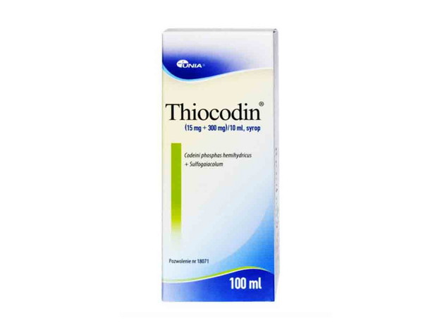 Syrop na kaszel suchy, Thiocodin