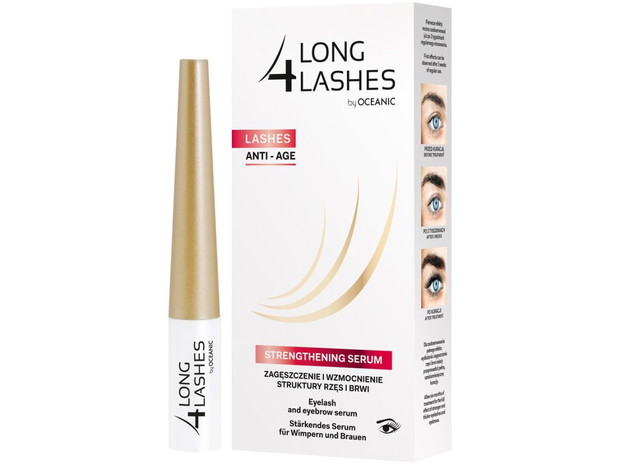 Serum do rzęs i brwi Anti-Age, Long4Lashes, cena: 89,90 zł