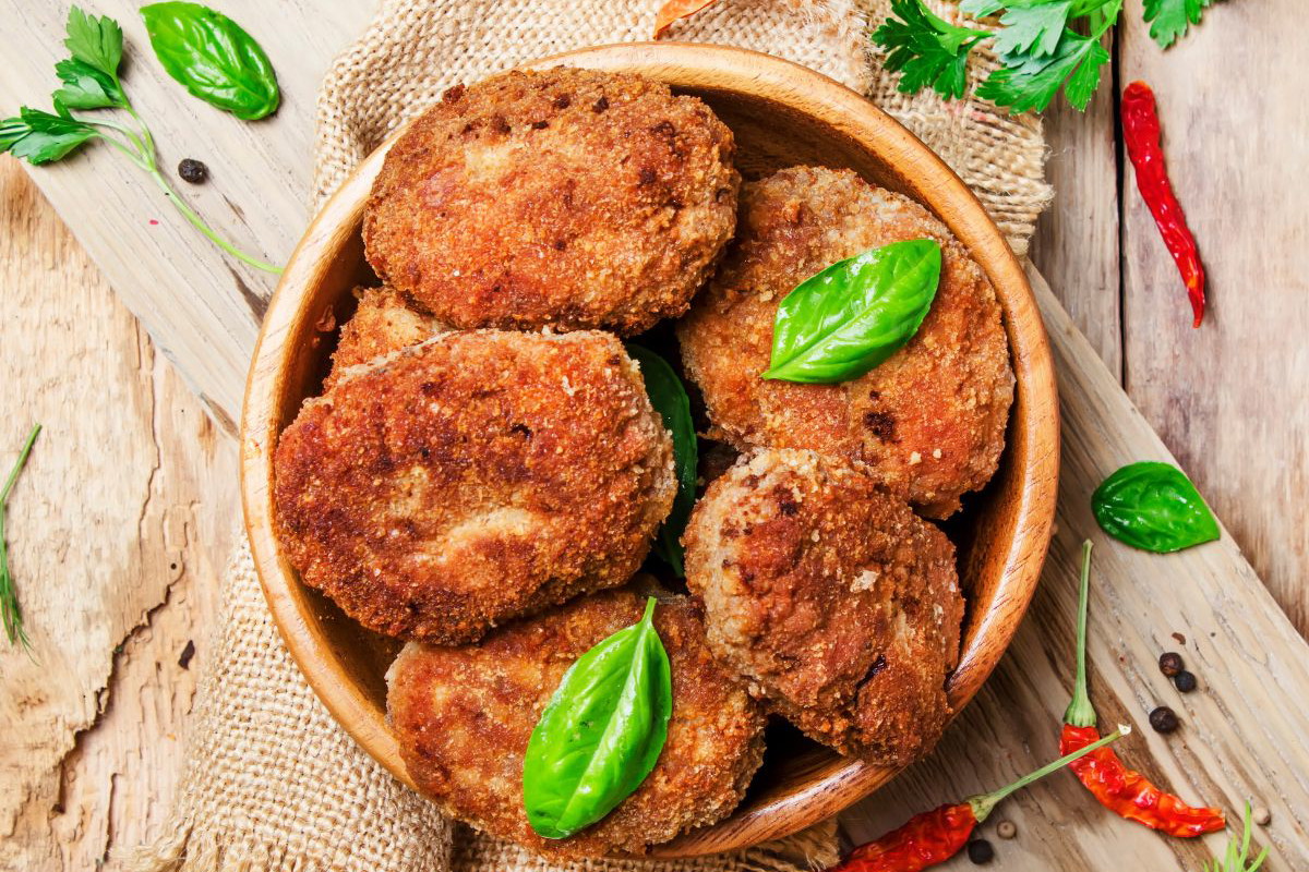 keto kotlety - mięsne, warzywne, rybne