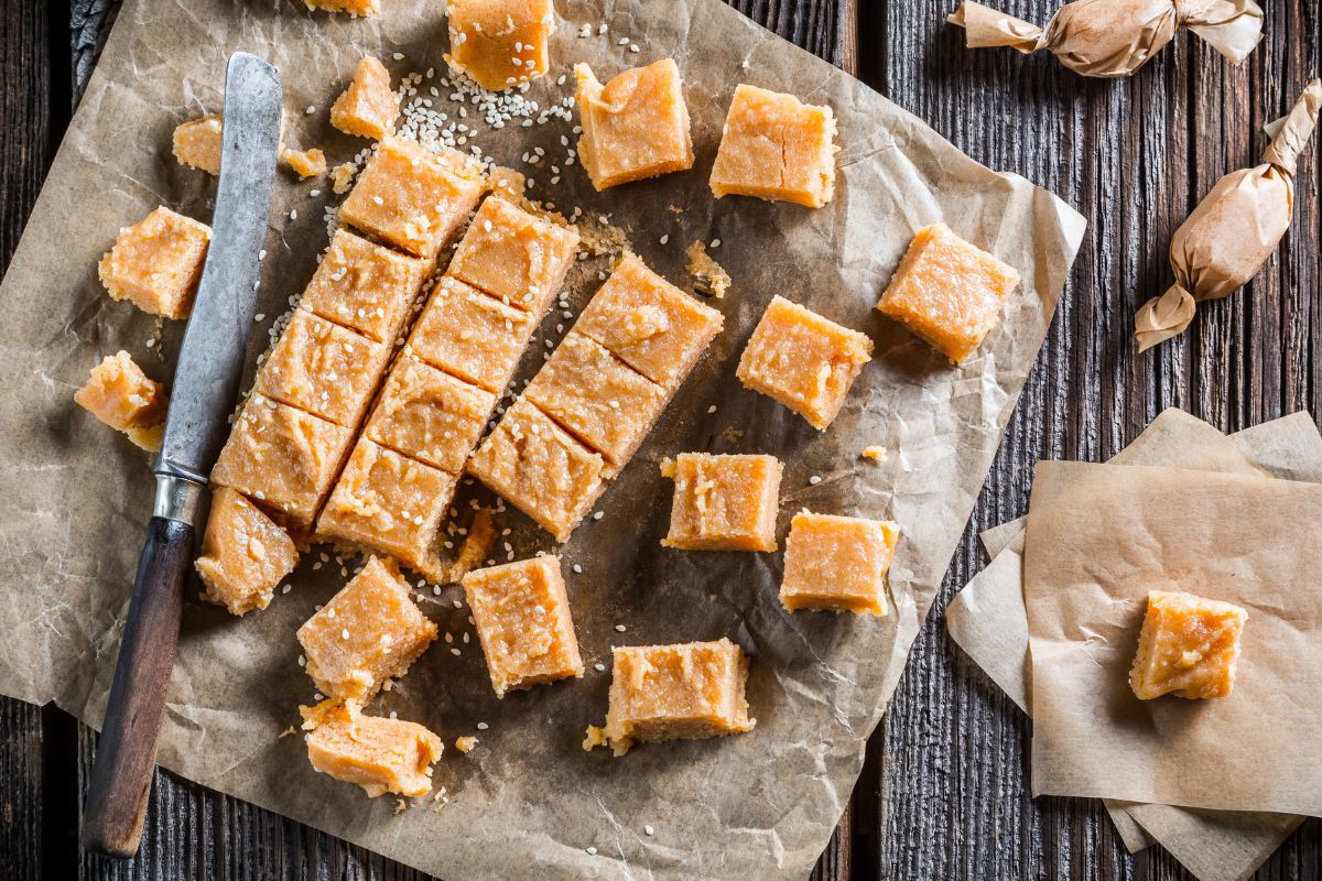 keto krówki - niskowęglowodanowe przepisy