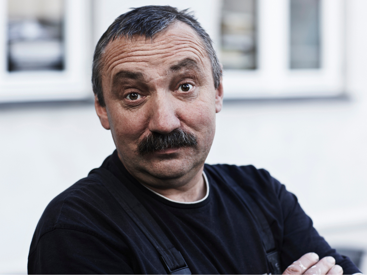 dojrzały mężczyzna