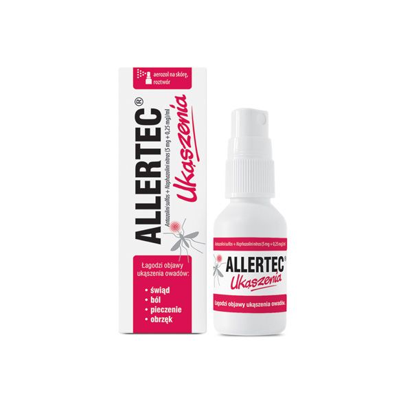 Allertec Ukąszenia, cena ok. 15 zł (opakowanie 30 ml)