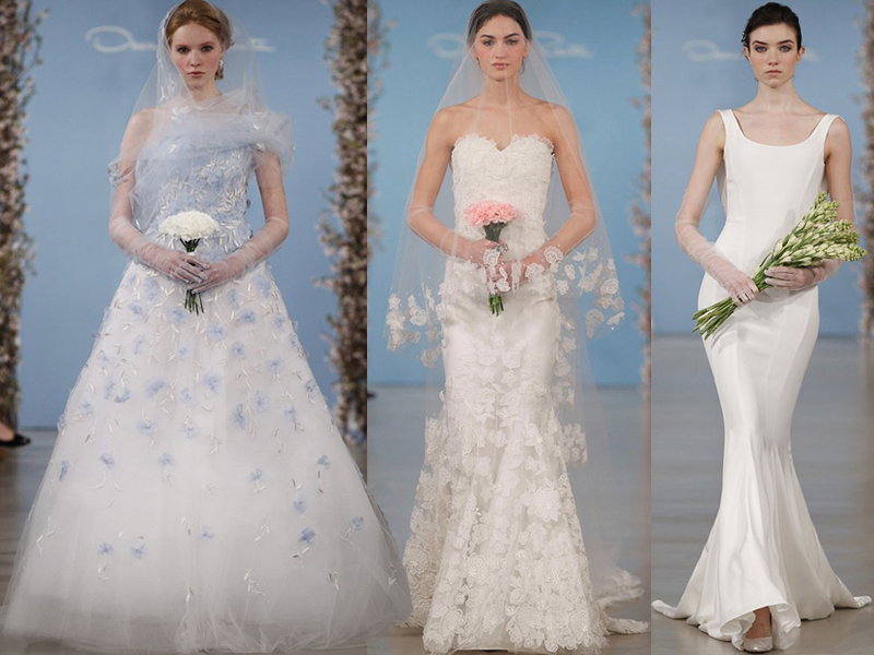 Kolekcja ślubne Oscar de la Renta 2014
