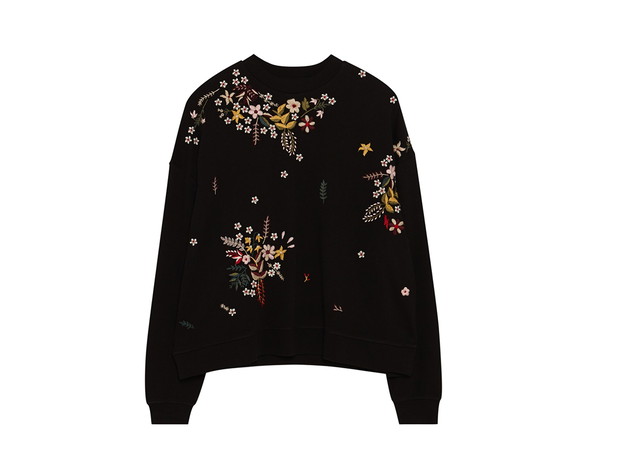 Haftowana bluza Pull&Bear, cena, ok. 139 zł