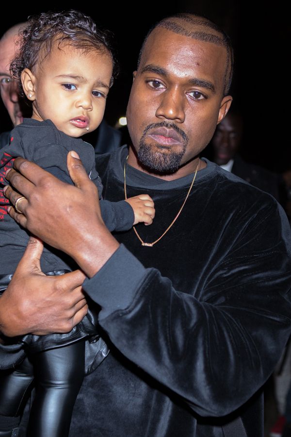 Kanye West i North West