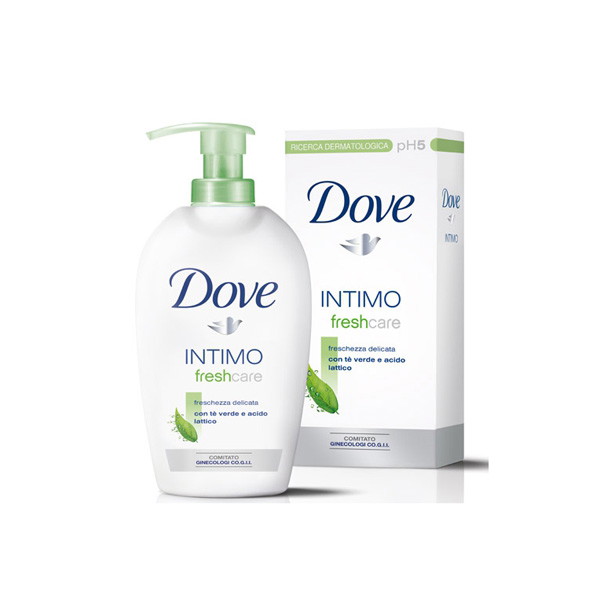 Płyn do higieny intymnej Dove intimo, cena: ok. 11 zł (opakowanie 250 ml)
