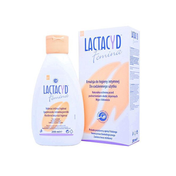 Płyn do higieny intymnej Lactacyd, cena: ok. 10 zł (opakowanie 200 ml)