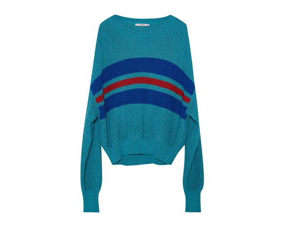 Sweter w pasy Pull&Bear, cena, ok. 79 zł