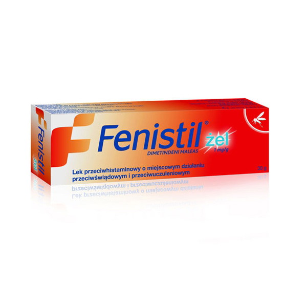 Żel Fenistil, ok. 20 zł (opakowanie 30 ml)