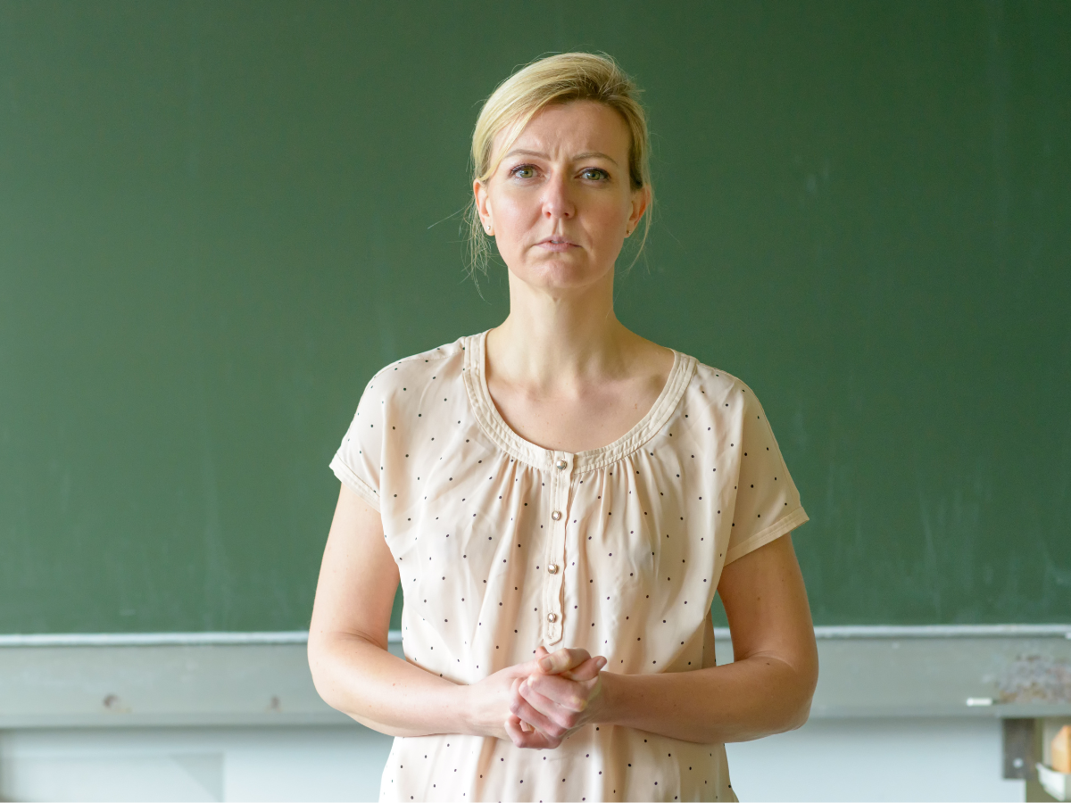 zła nauczycielka