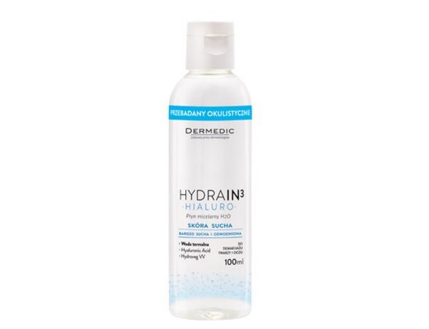 HYDRAIN 3 - płyn miceralny H2O, DERMEDIC, cena: ok. 14 zł