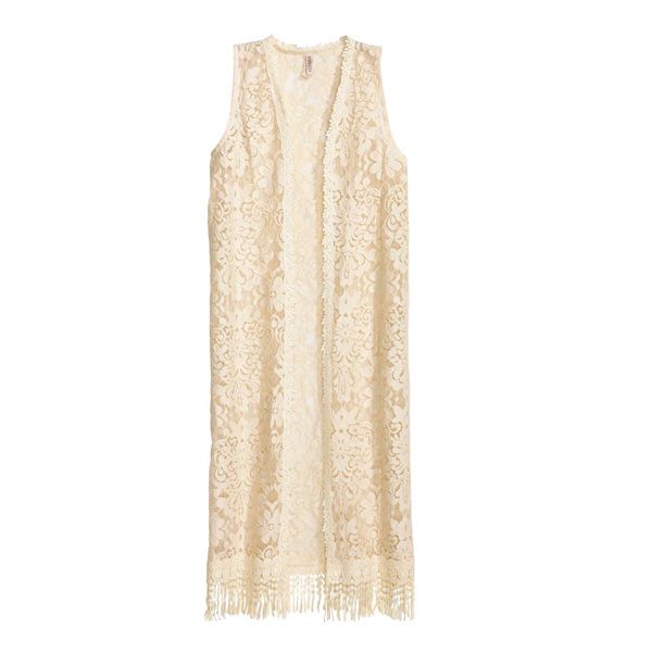 Koronkowa kamizelka H&M, cena, ok. 139,90 zł
