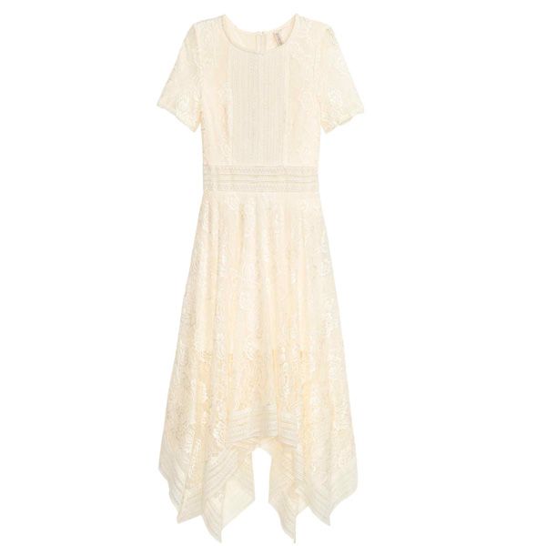 Koronkowa sukienka H&M, cena, ok. 149,90 zł