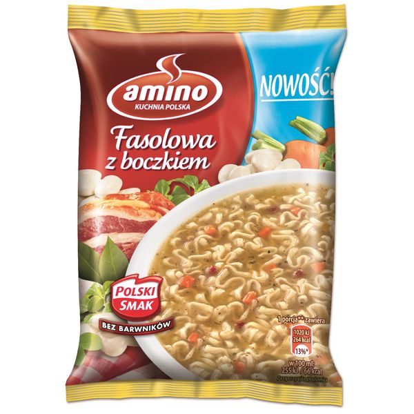 Fasolowa z boczkiem, Amino