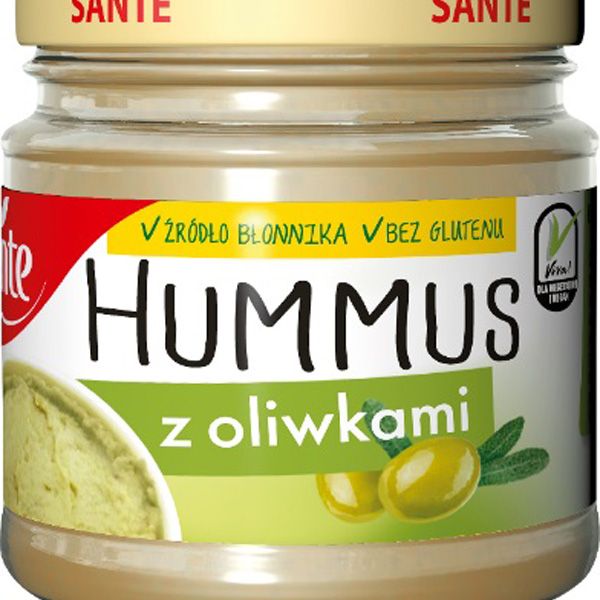 Hummus z oliwkami, Sante