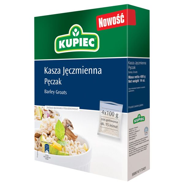 Kasza pęczak, Kupiec