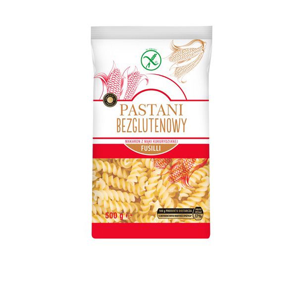 Makaron bezglutenowy PASTANI, do kupienia w Biedronce