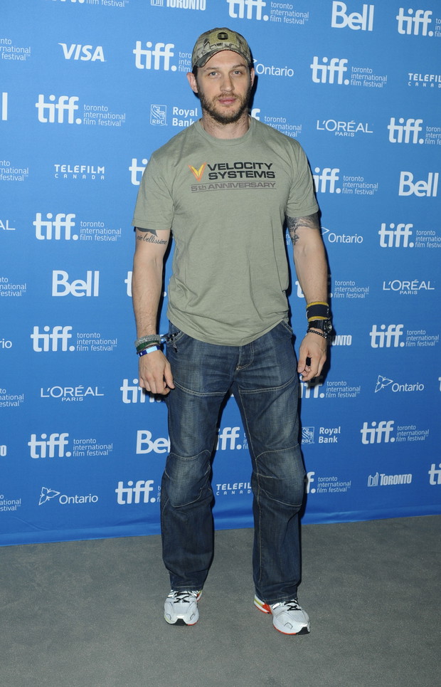 Tom Hardy na festiwalu w Toronto