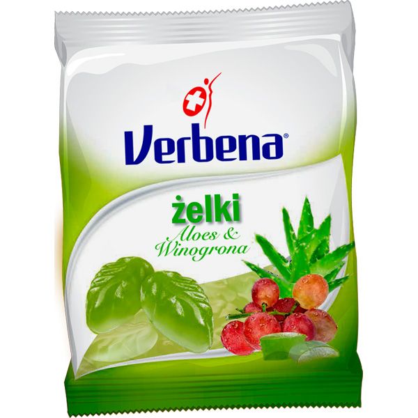 Żelki Verbena, aloes&winogrona