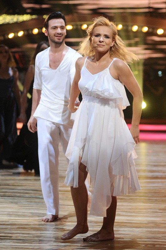 Aneta i Stefano w bieli