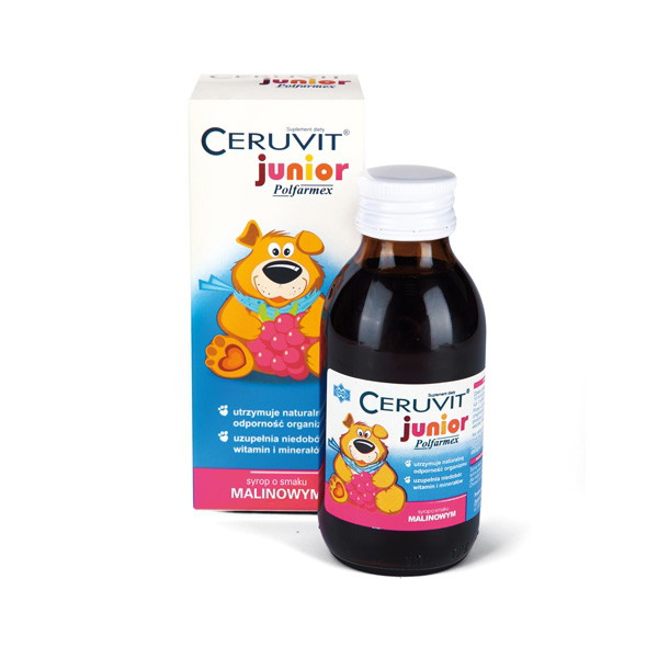 Ceruvit Junior, ok. 9 zł (opakowanie 120 ml)