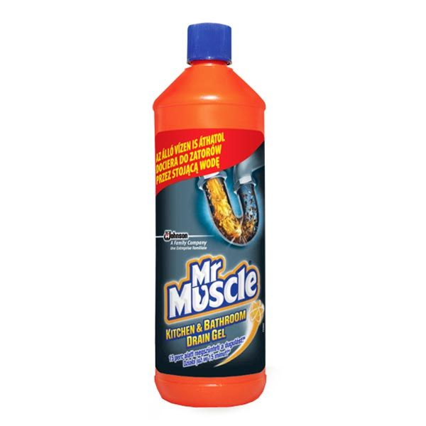 Mr Muscle®, Żel do udrażniania rur upora się z zatorami już w 5 minut!