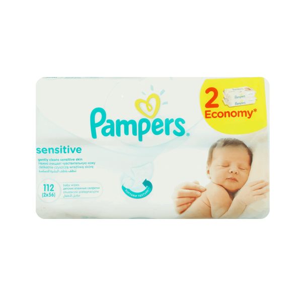 Chusteczki nawilżane Pampers, cena, ok. 12,99 zł