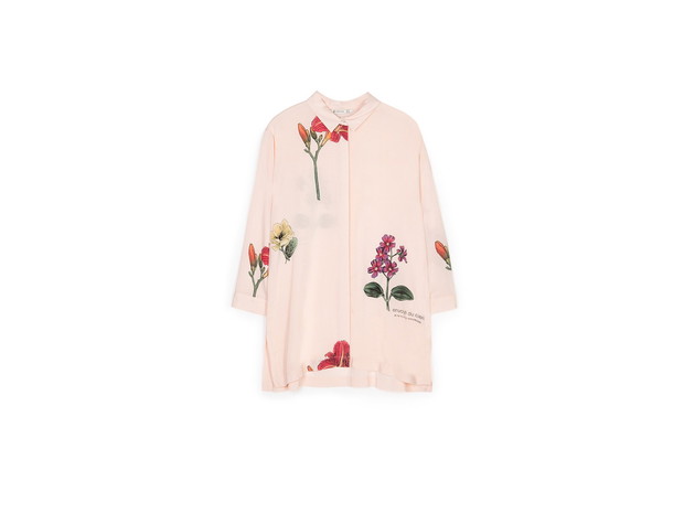 Koszula w kwiaty Stradivarius, cena 59,90 zł