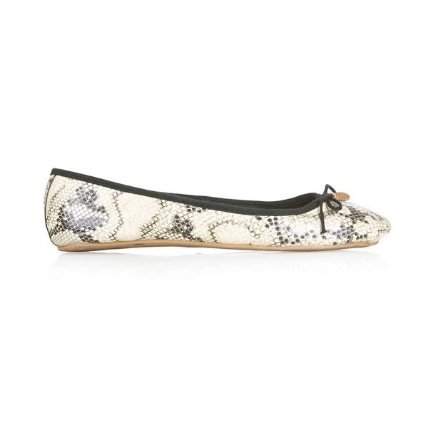 Wzorzyste baleriny Topshop, cena, ok. 180 zł