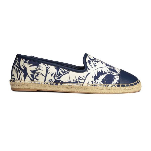 Wzorzyste espadryle H&M, cena, ok. 79,90 zł