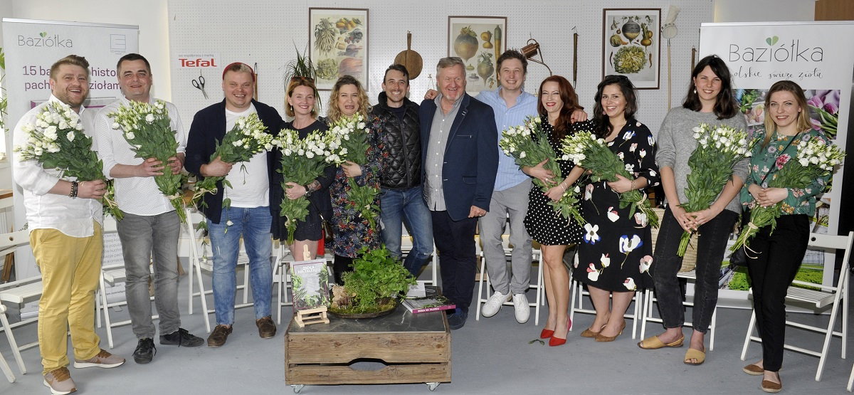 premiera książki ZIOŁA NA TALERZU Baziółka