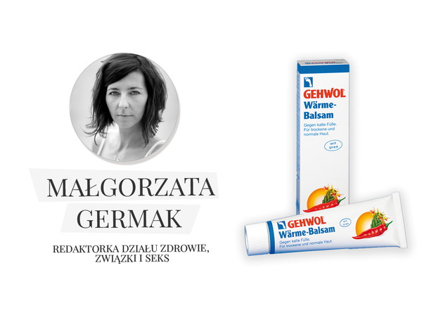 Balsam rozgrzewający do stóp GEHWOL, cena 30 zł/75ml