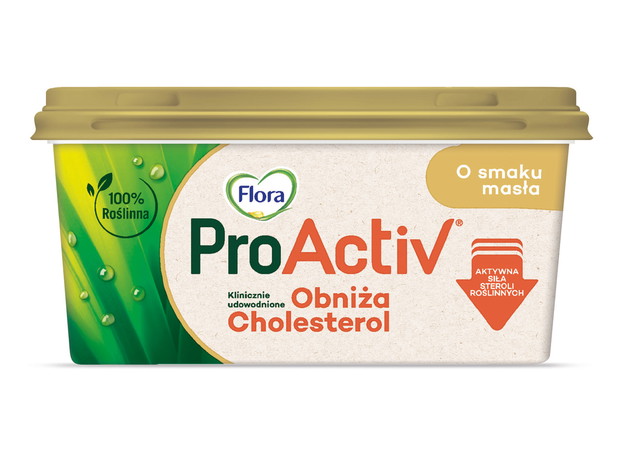Flora ProActiv o smaku masła - cena ok. 15 zł