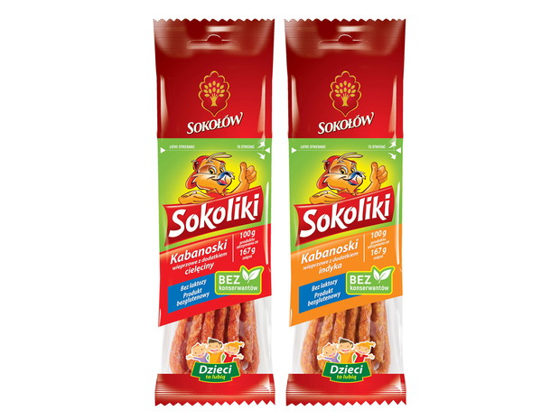 Kabanosy Sokoliki z nowym składem - cena ok. 4 zł