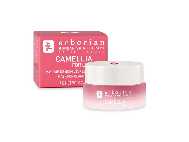 Maseczka do ust Camellia Mask for Lips Erborian, cena, ok. 95 zł