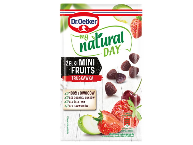 Nowa linia My Natural Day od Dra Oetkera, żelki - cena ok. 5 zł