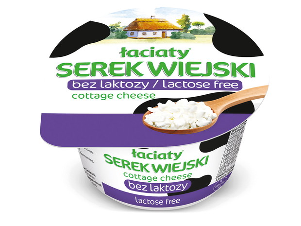 Serek wiejski Łaciaty bez laktozy