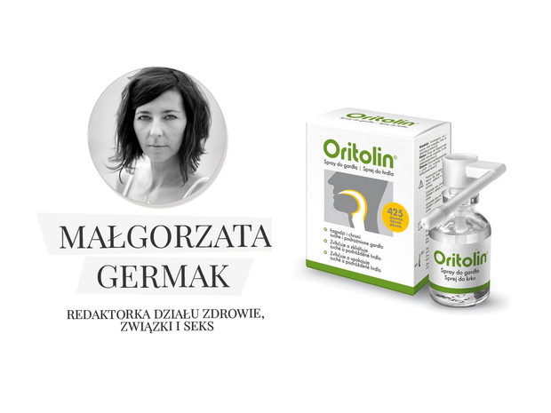 Spray do gardła Oritolin, cena ok. 20 zł
