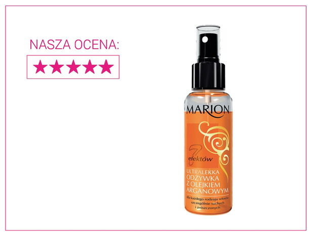 Ultralekka Odżywka z Olejkiem Arganowym, Marion, cena ok. 7,50 zł