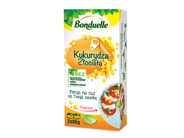 Bonduelle, kukurydza w małej puszce