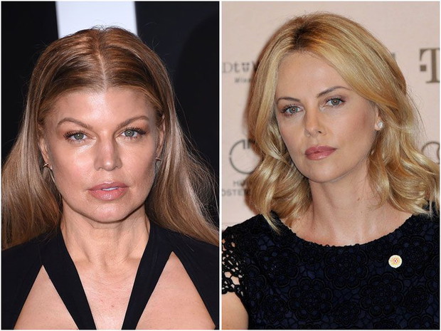 Fergie i Charlize Theron
