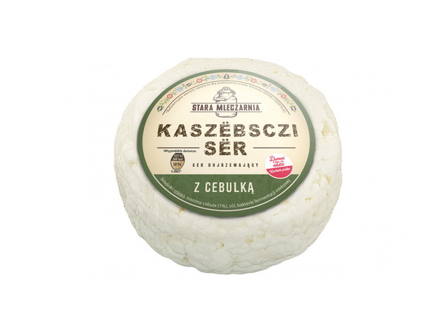 Kaszebszci ser dojrzewający z cebulką, do kupienia w Biedronce - cena 3.99 zł