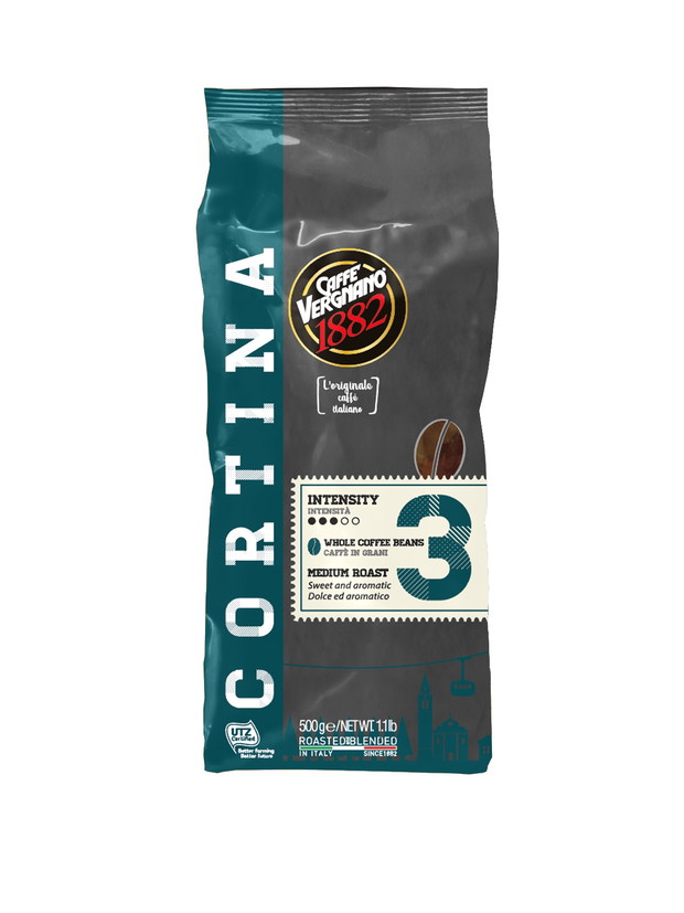 Kawa CORTINA od Caffe Vergnano