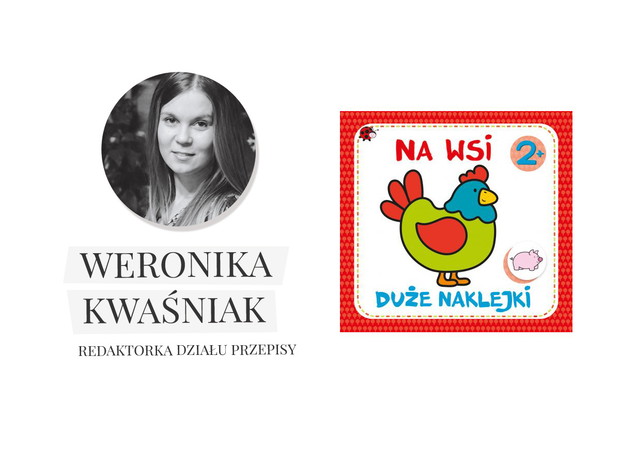 Książeczka z naklejkami Na Wsi, wydawnictwo Wilga - cena ok. 4 zł