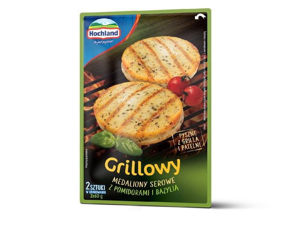 Medaliony serowe Hochland na grilla