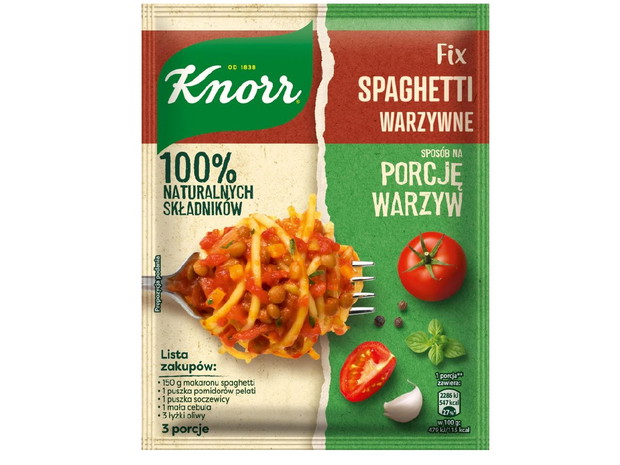 Nowy Fix Knorr - Sposób na porcję warzyw