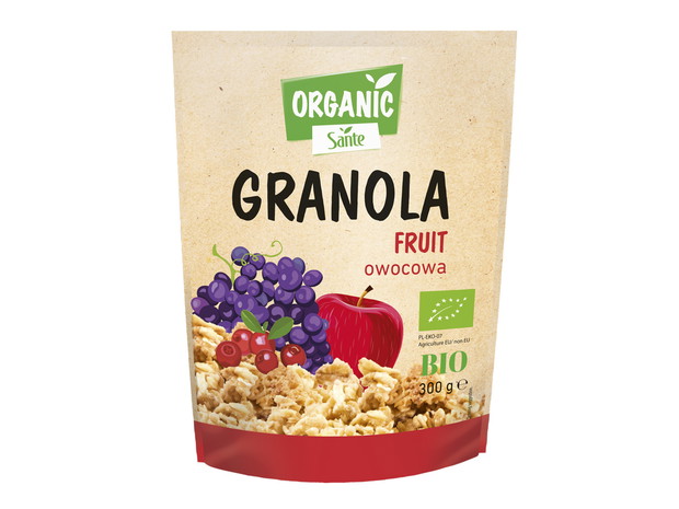Sante Organic, Granola owocowa - cena ok. 7.70 zł