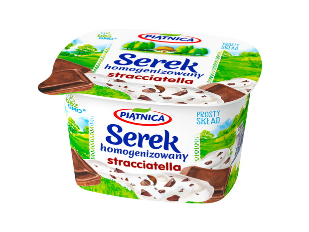 Serek homogenizowany straciatella, Piątnica - cena ok. 2.20 zł